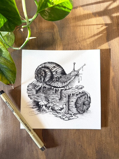 Slow Drip Print