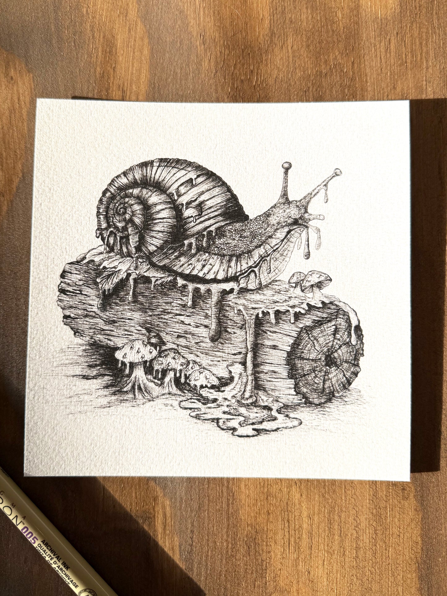 Slow Drip Print