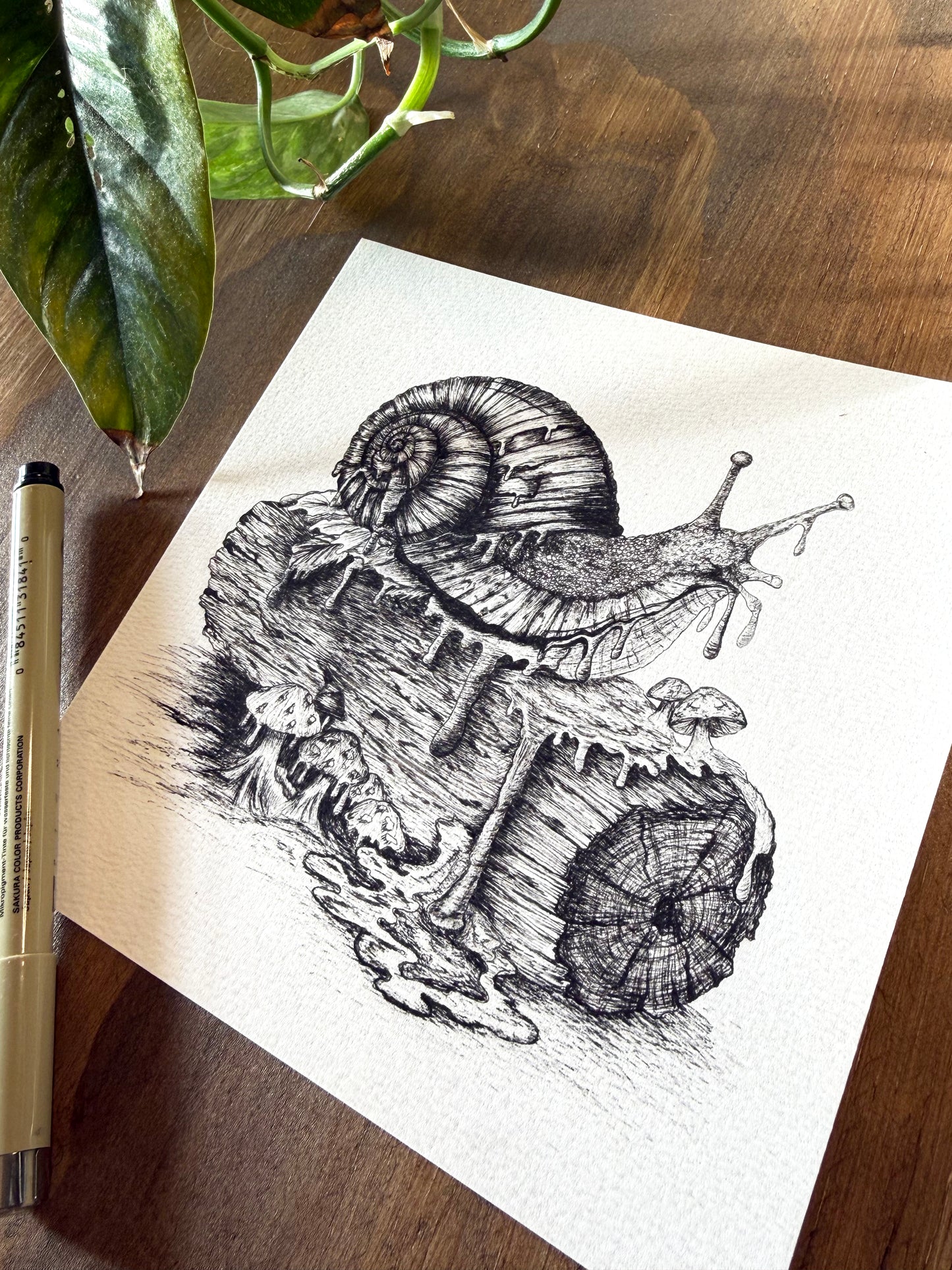 Slow Drip Print