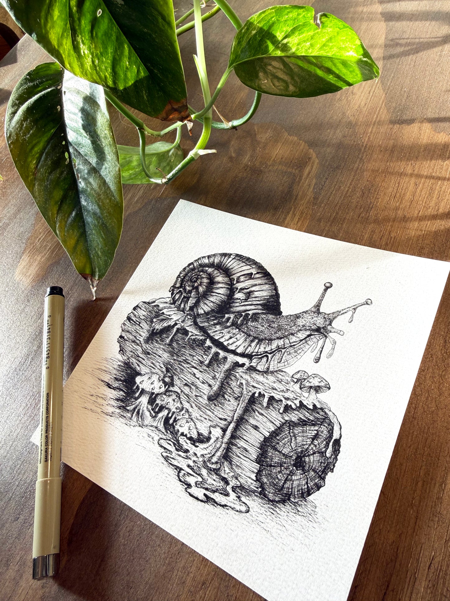 Slow Drip Print