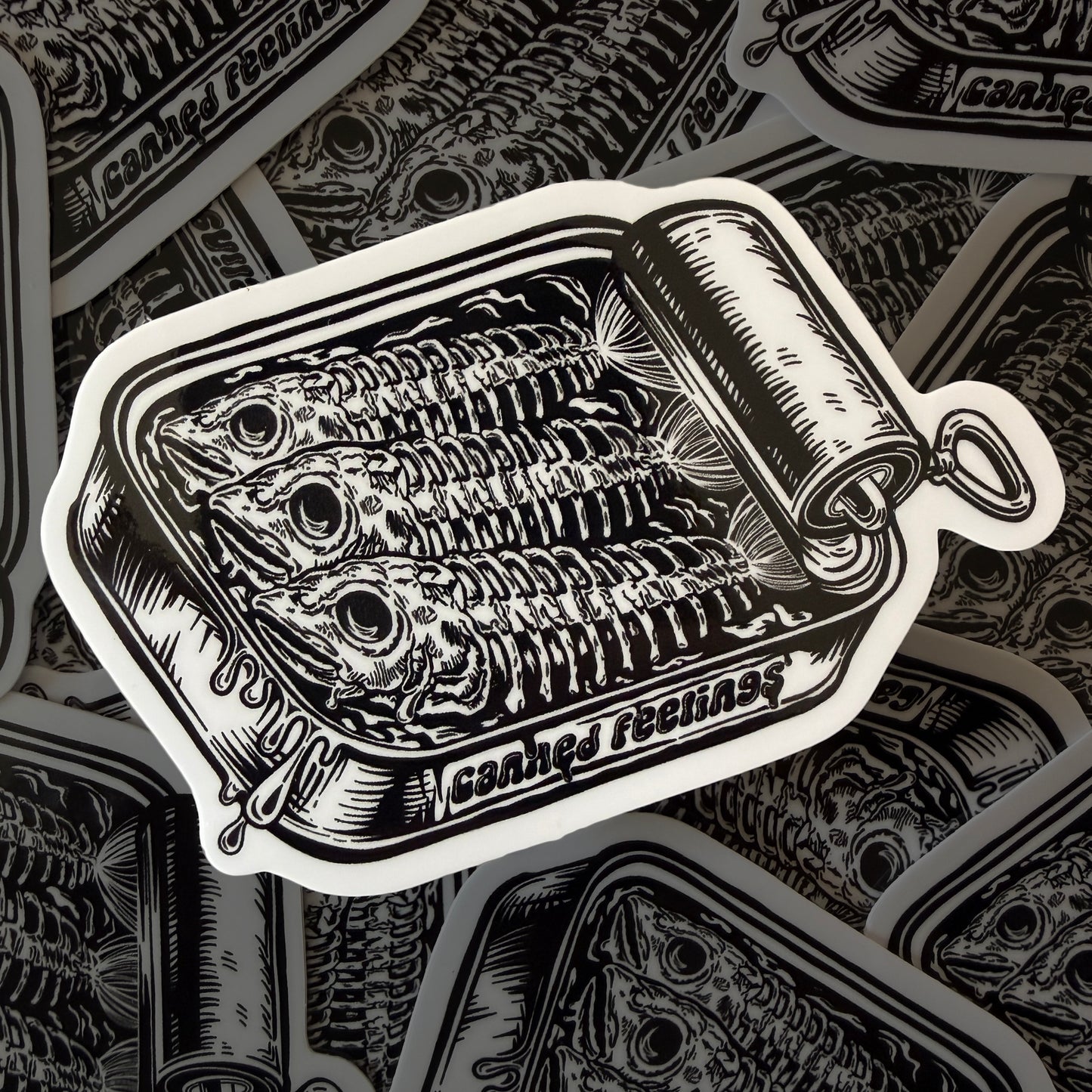 Canned Feelings Sticker